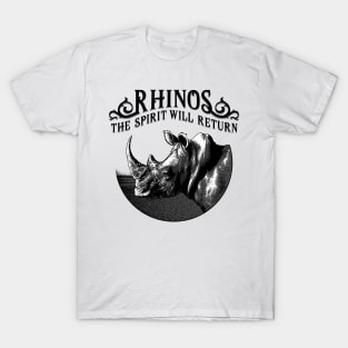 white rhinos T-Shirt